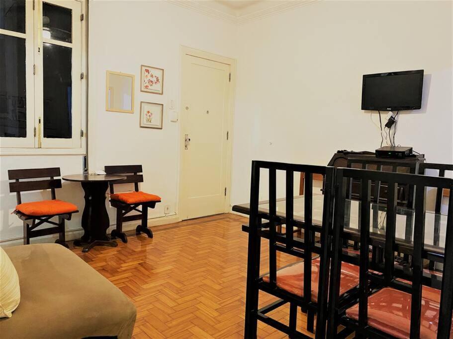 Apartamento Acolhedor Na Avenida Atlantica Rio de Janeiro Kültér fotó